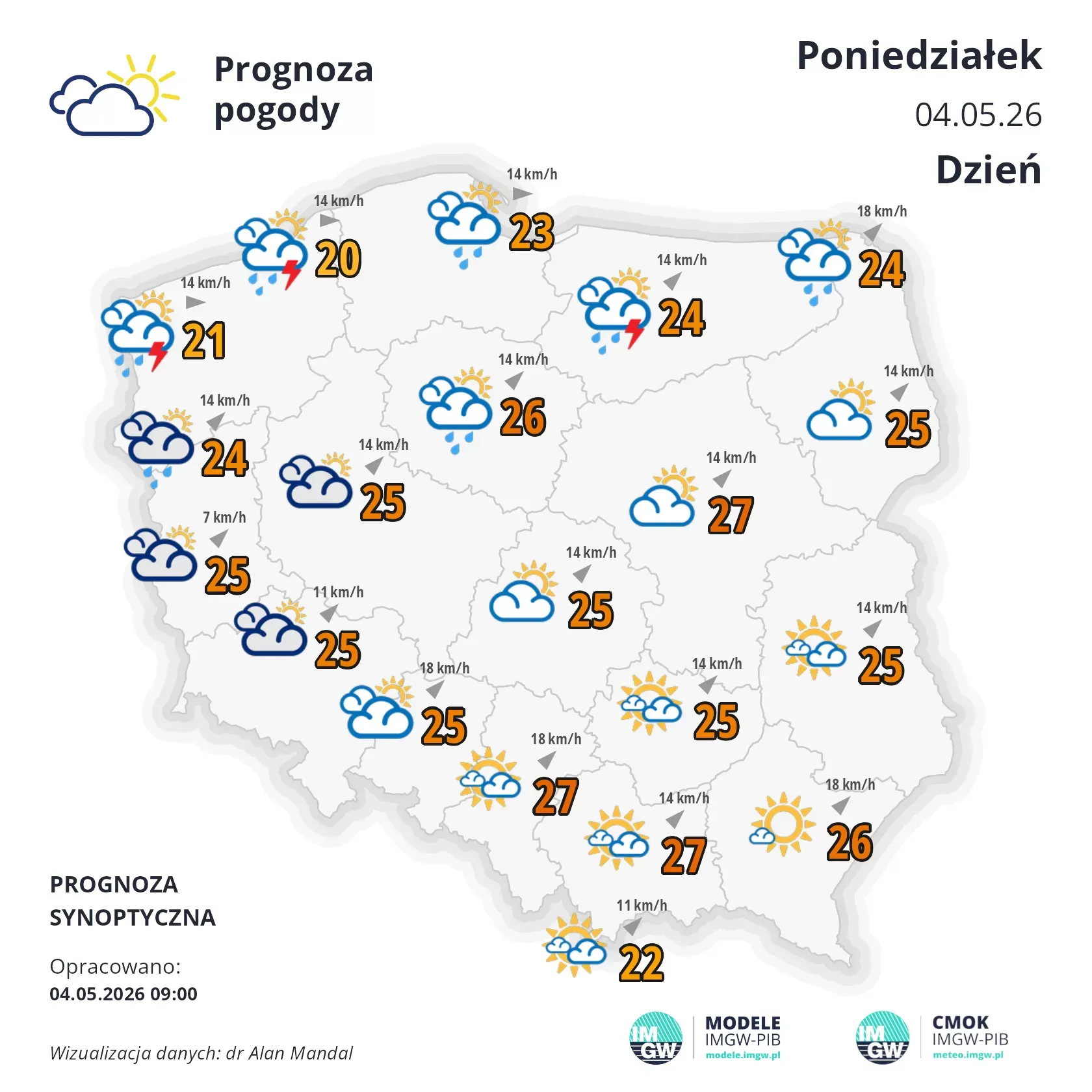 Wstrząs w pogodzie. IMGW wydało ostrzeżenia dla tych regionów