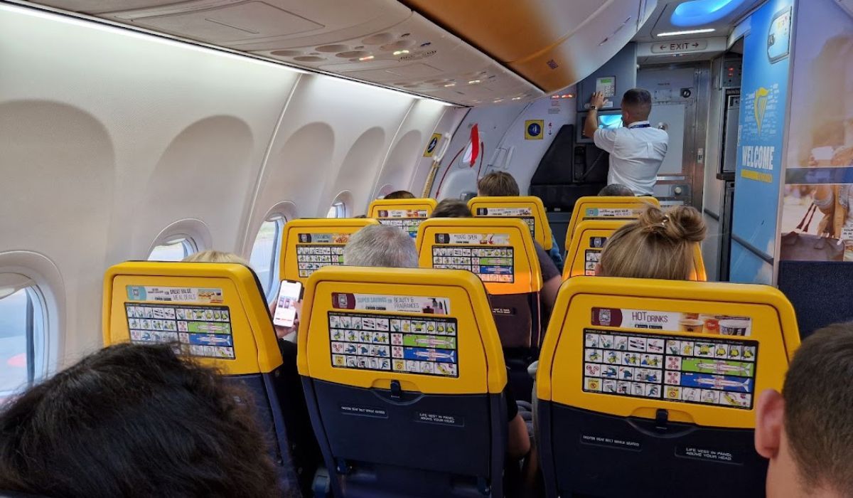 Pokład Ryanaira