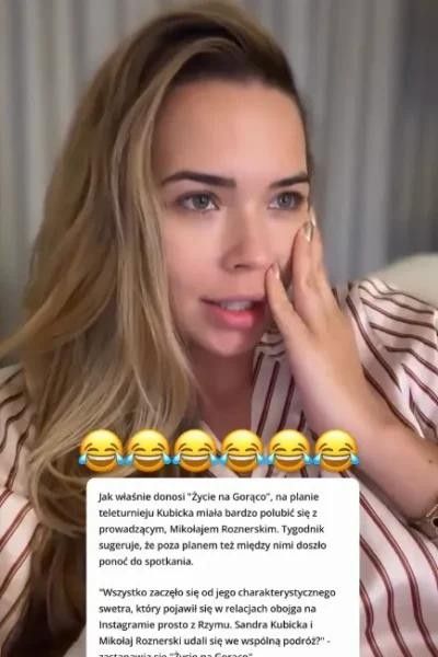Kubicka i Roznerski są razem? Gwiazda wprost o ich relacji. Fani czekali na to od miesięcy