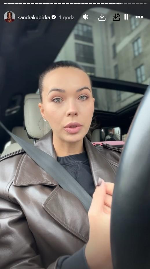 Sceny z udziałem Sandry Kubickiej na środku ulicy. Gwiazda nie wytrzymała