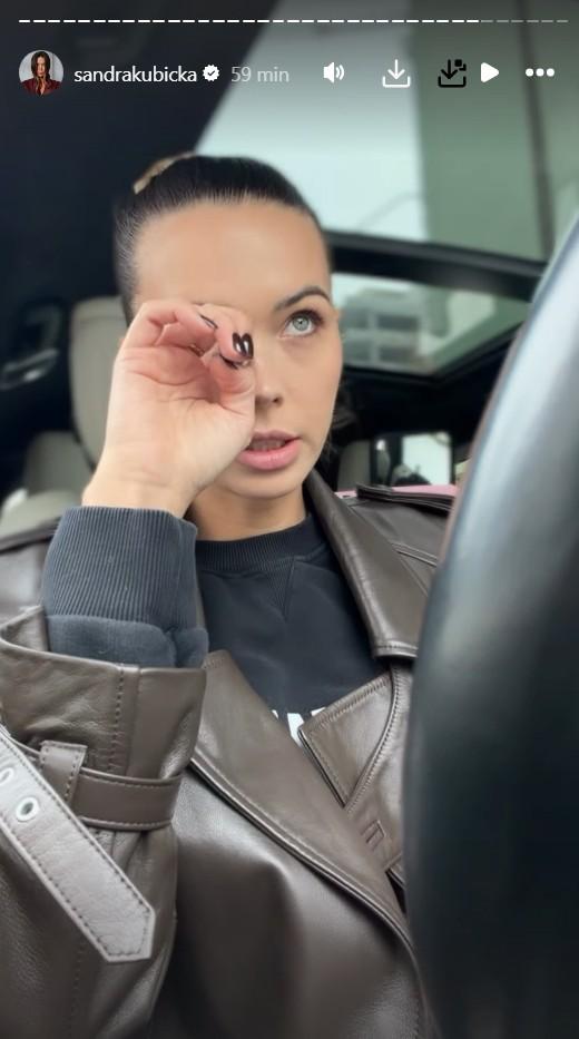 Sceny z udziałem Sandry Kubickiej na środku ulicy. Gwiazda nie wytrzymała