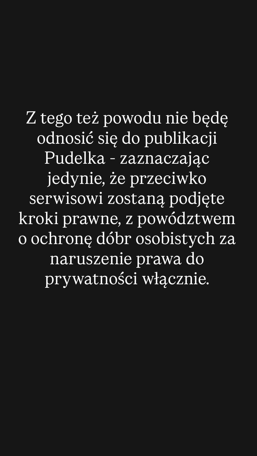 Sandra Kubicka przerwała milczenie. Zabrała głos ws. sprawy sądowej
