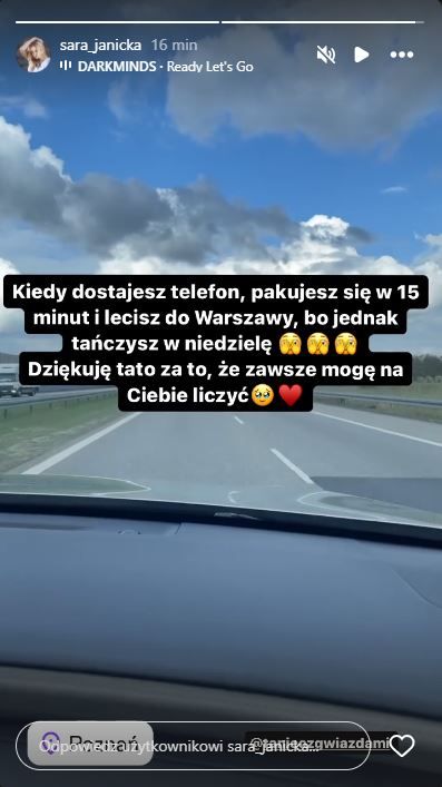Sara Janicka wraca do Tańca z Gwiazdami, fot. Instagram sara_janicka.JPG