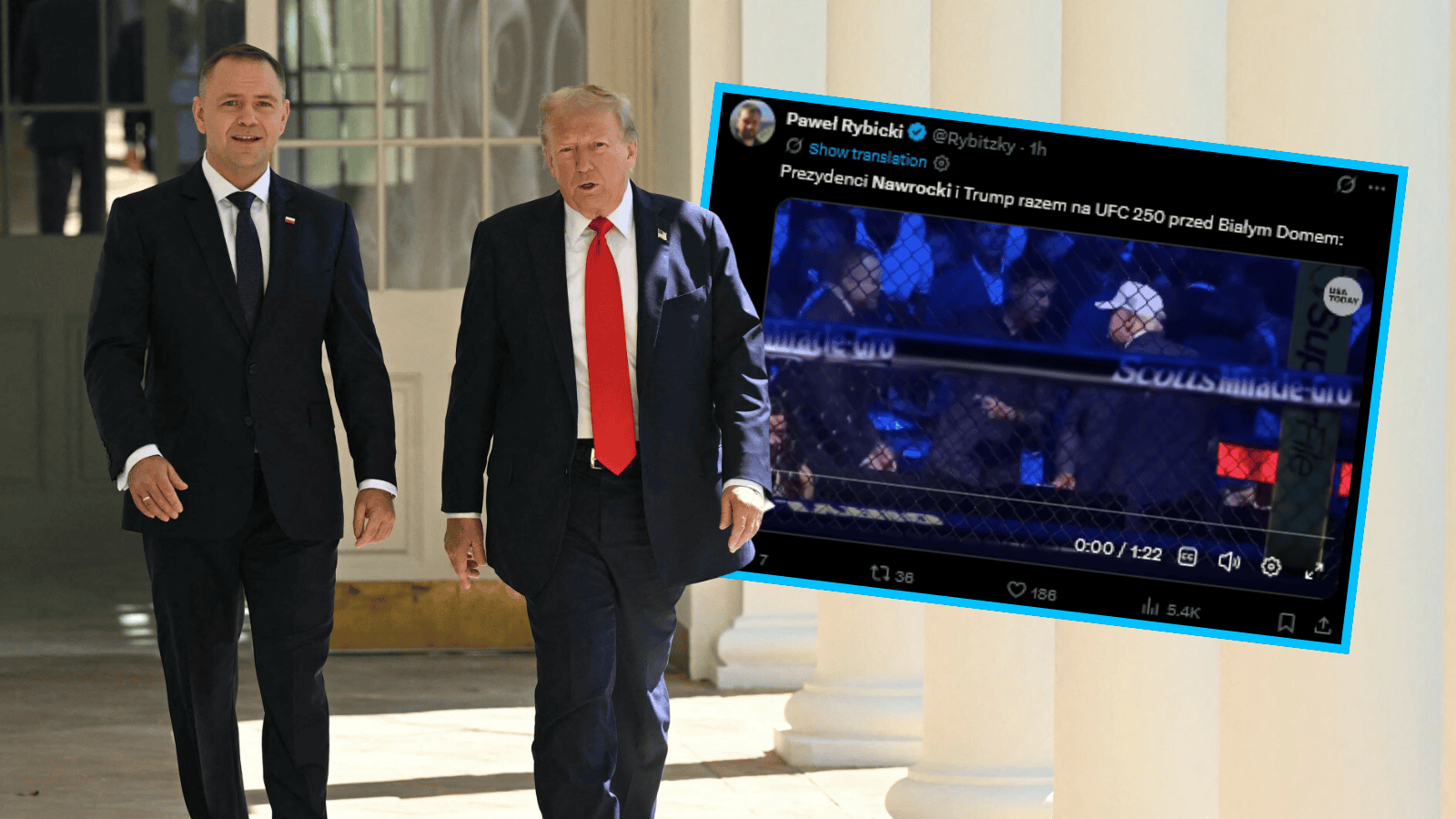 Karol Nawrocki, Donald Trump