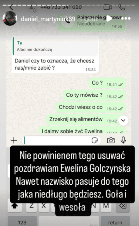 Daniel Martyniuk życzy śmierci swojemu dziecku. Przekroczył już wszelkie granice