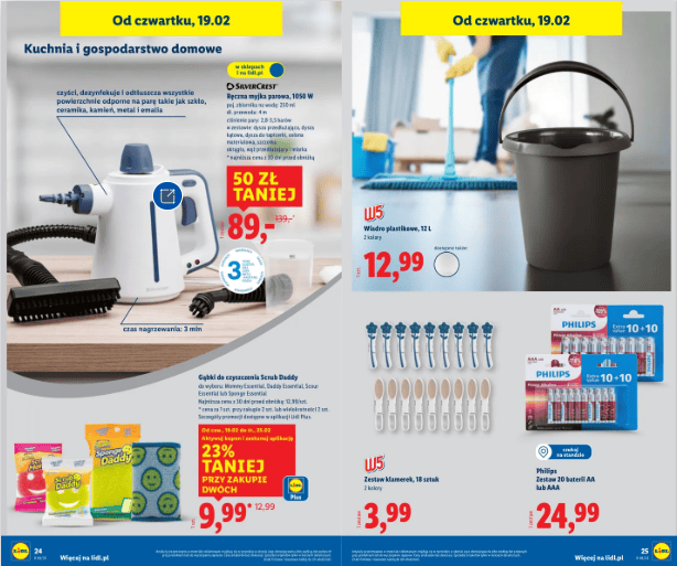 W czwartek 19 lutego szał w Lidlu. Rzucili do koszy prawdziwe hity, tylko do wyczerpania zapasów