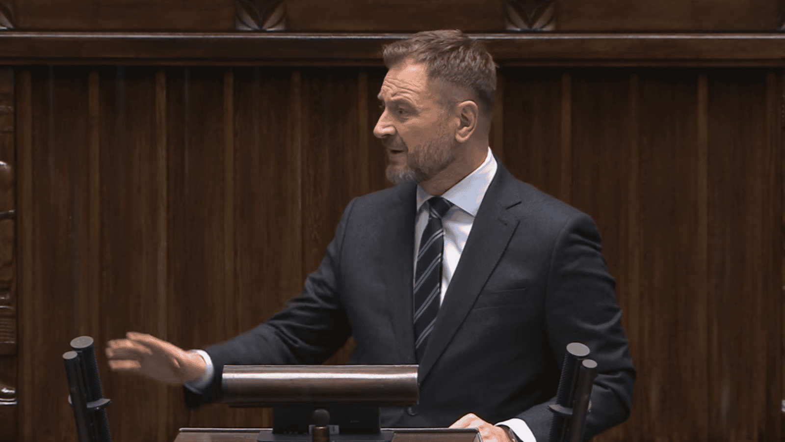 Wystąpienie Nitrasa w Sejmie. Padły ostre słowa pod adresem posła PiS