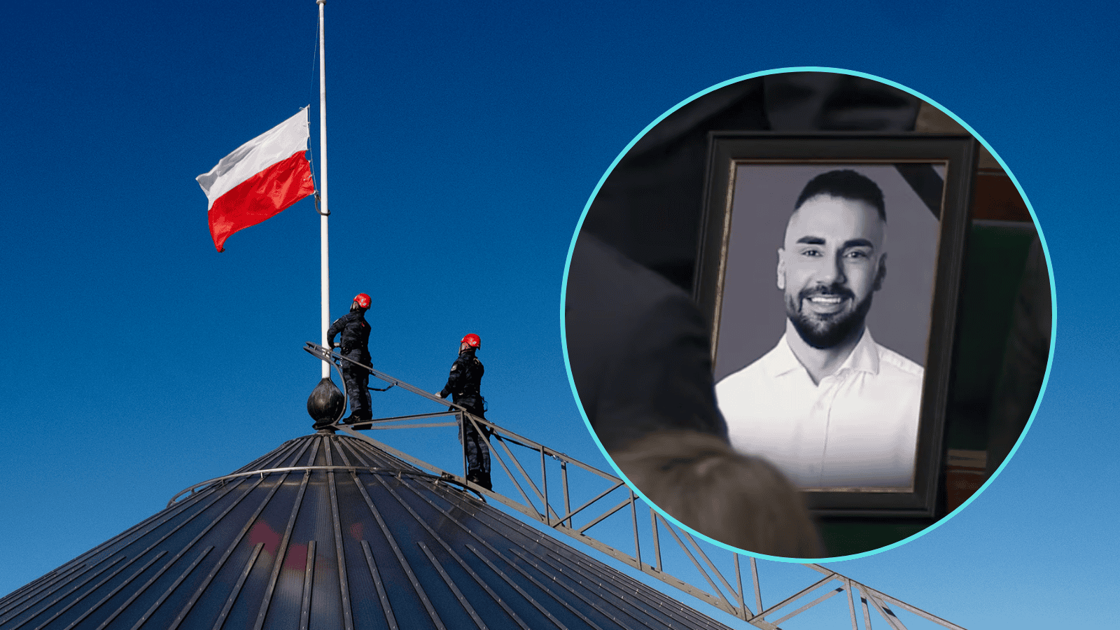 Kancelaria Sejmu wydała komunikat. Czarzasty zarządził opuszczenie flagi Polski do połowy masztu