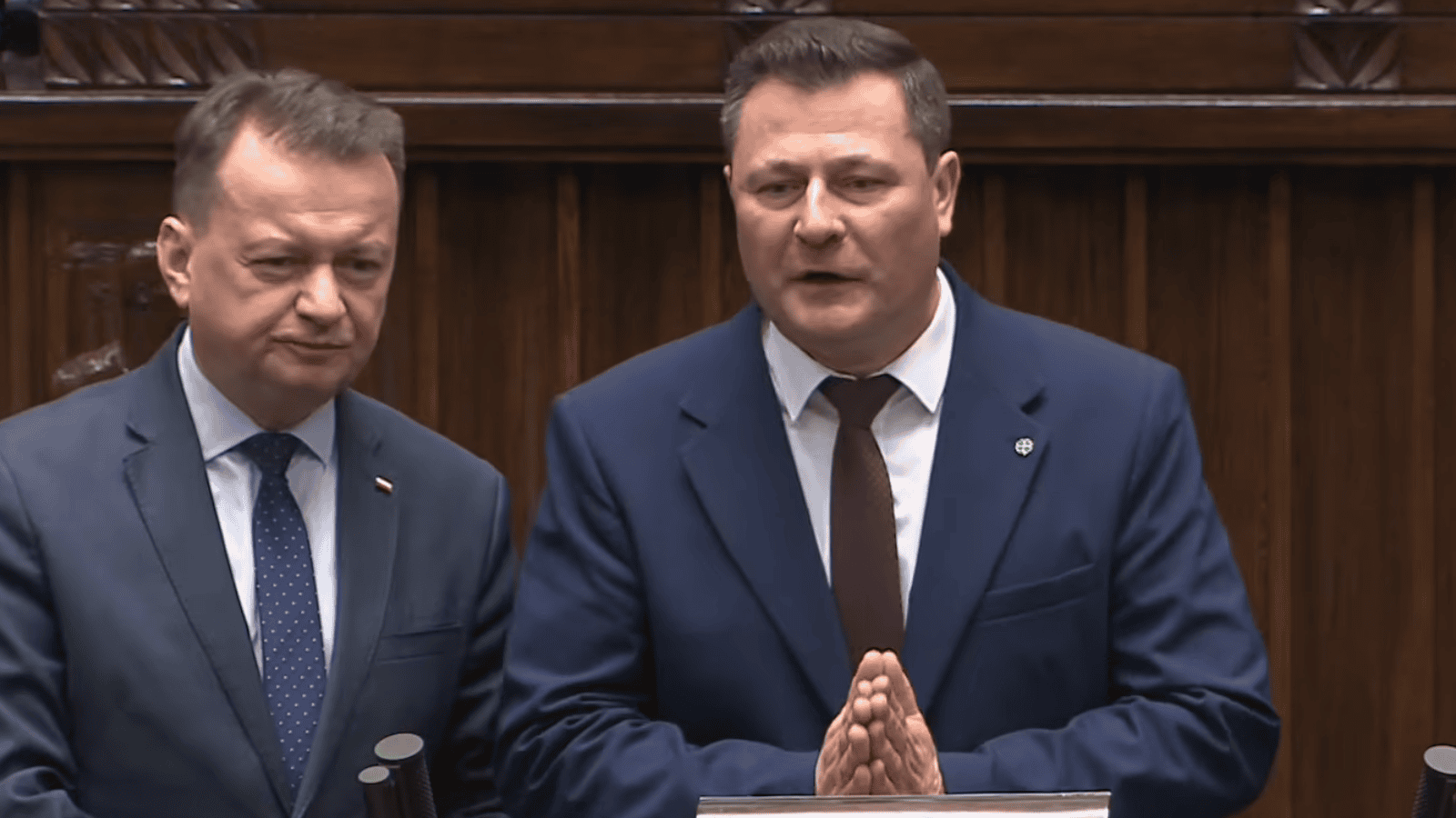 Awantura w Sejmie. Po tych słowach Błaszczak wparował na mównicę, takich scen dawno nie było