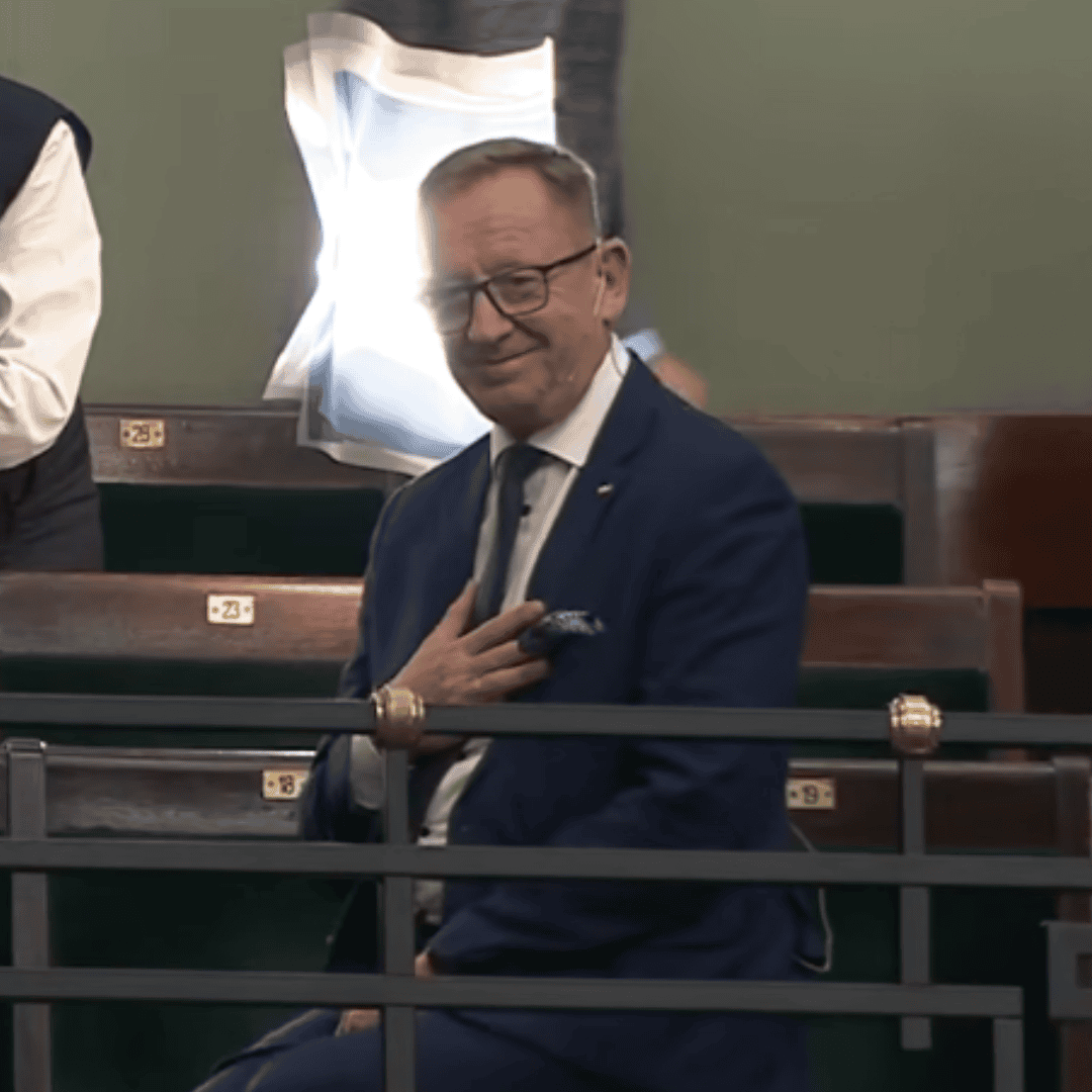 Wicemarszałek przerwała obrady Sejmu. Zwróciła się do posła i dziennikarki, padły stanowcze słowa