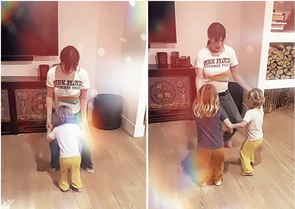 Shanne Doherty tańczy z dziećmi