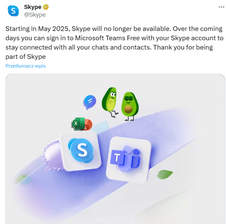 Skype w serwisie X_ „Starting in May 2025, Skype will no longer be _ - [x.com].png