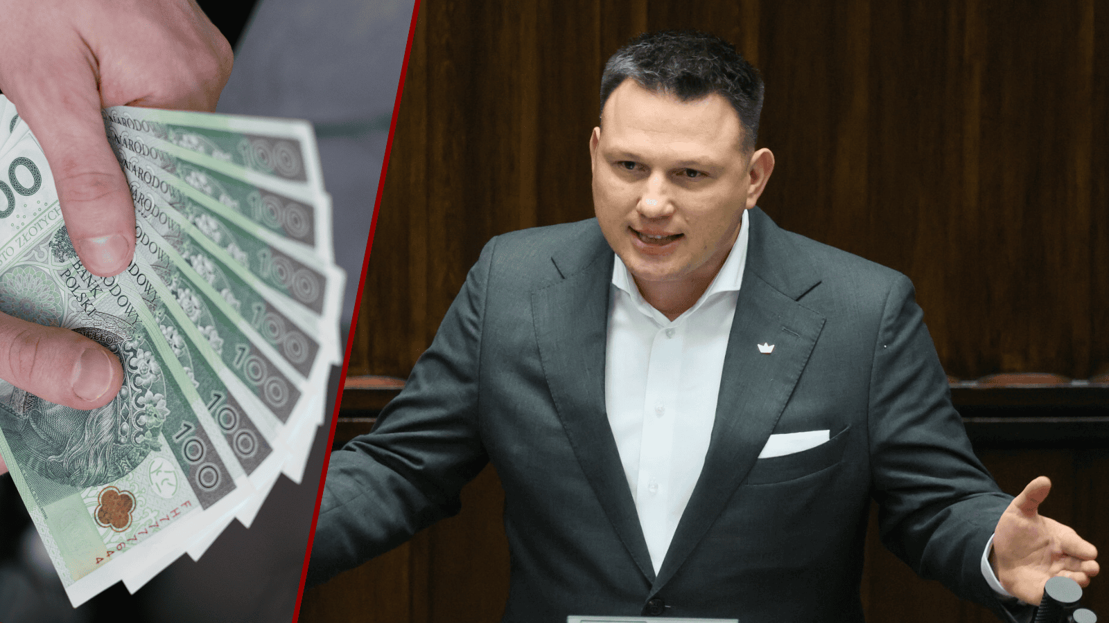 Dwa filmy warte więcej niż rok w Sejmie? Mentzen o realnych zarobkach z internetu