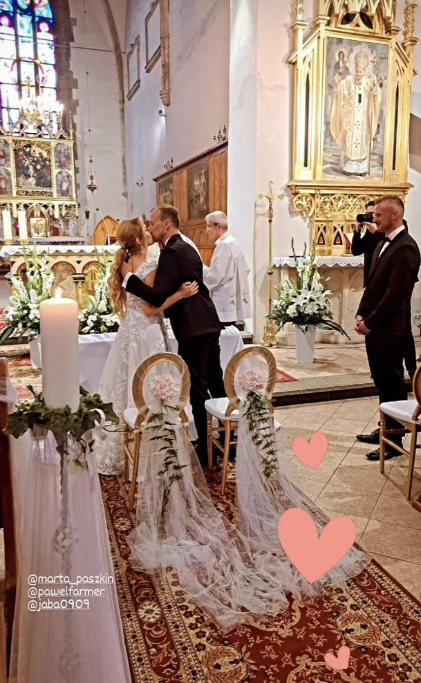 Ślub Marty Paszkin