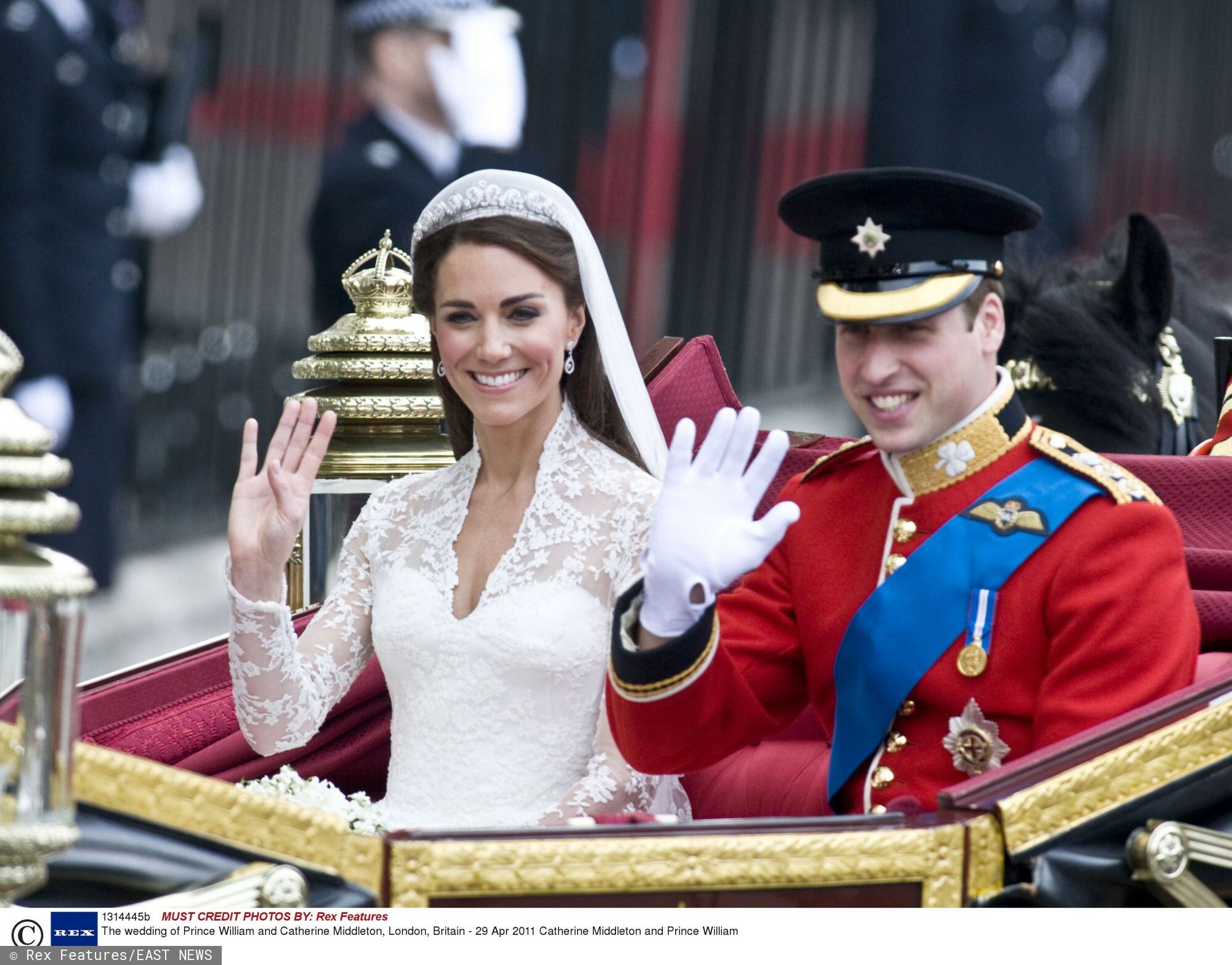 Ślub księżnej Kate i księcia Williama fot. EastNews