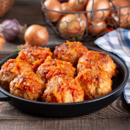 Gołąbki po poznańsku są hitem w moim domu. Farsz jest mistrzostwem