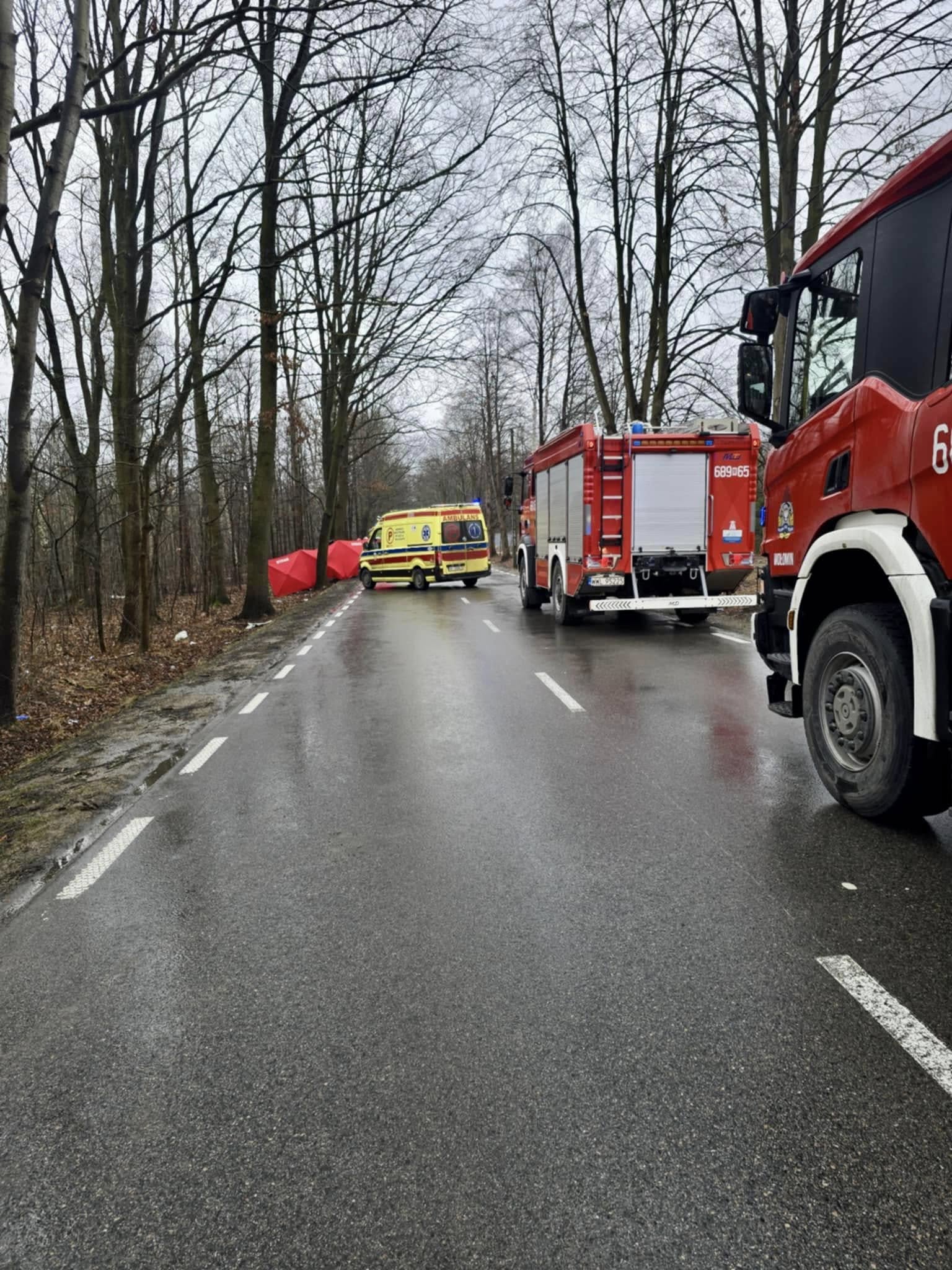 Śmiertelny wypadek w Mostówce