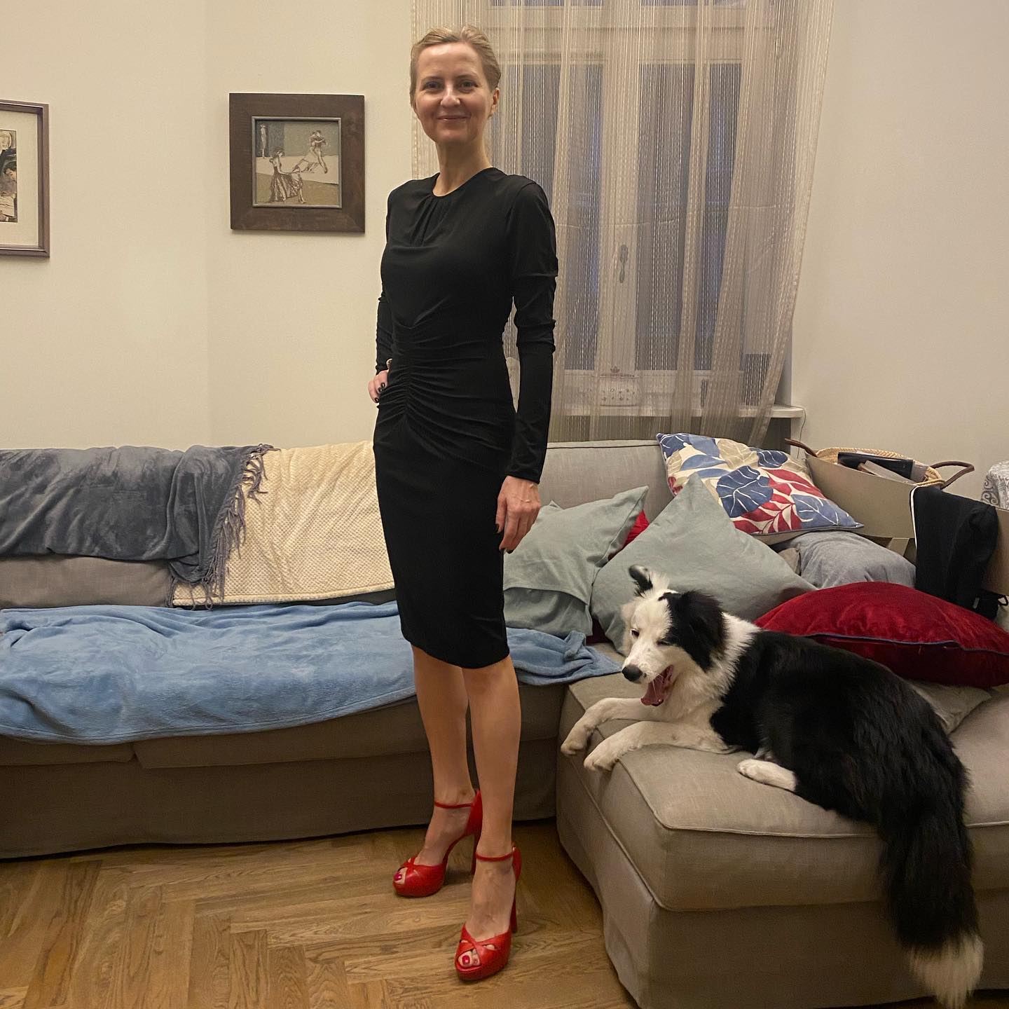 Tak mieszka Iza Kuna. Jej warszawskie mieszkanie zachwyca przytulnością