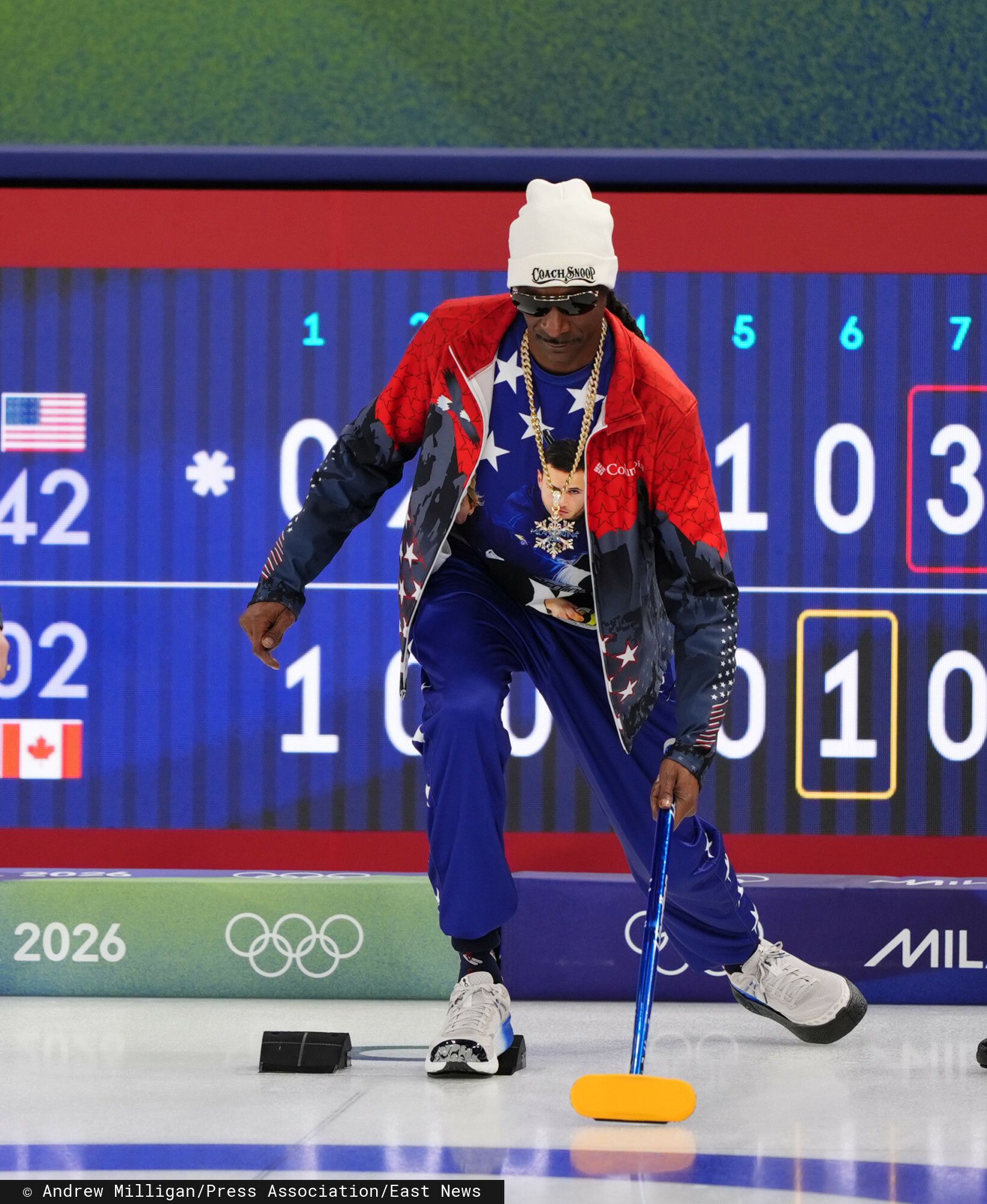 Snoop Dogg odwiedził wioskę olimpijską, a tu takie obrazki. Nagranie z Polką hitem Internetu