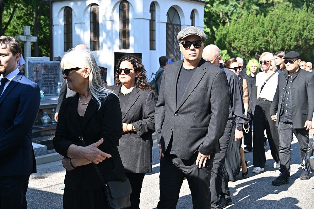 Ona też pojawiła się na pogrzebie Stanisława Soyki. Pierwsza żona artysty zajęła honorowe miejsce wśród żałobników