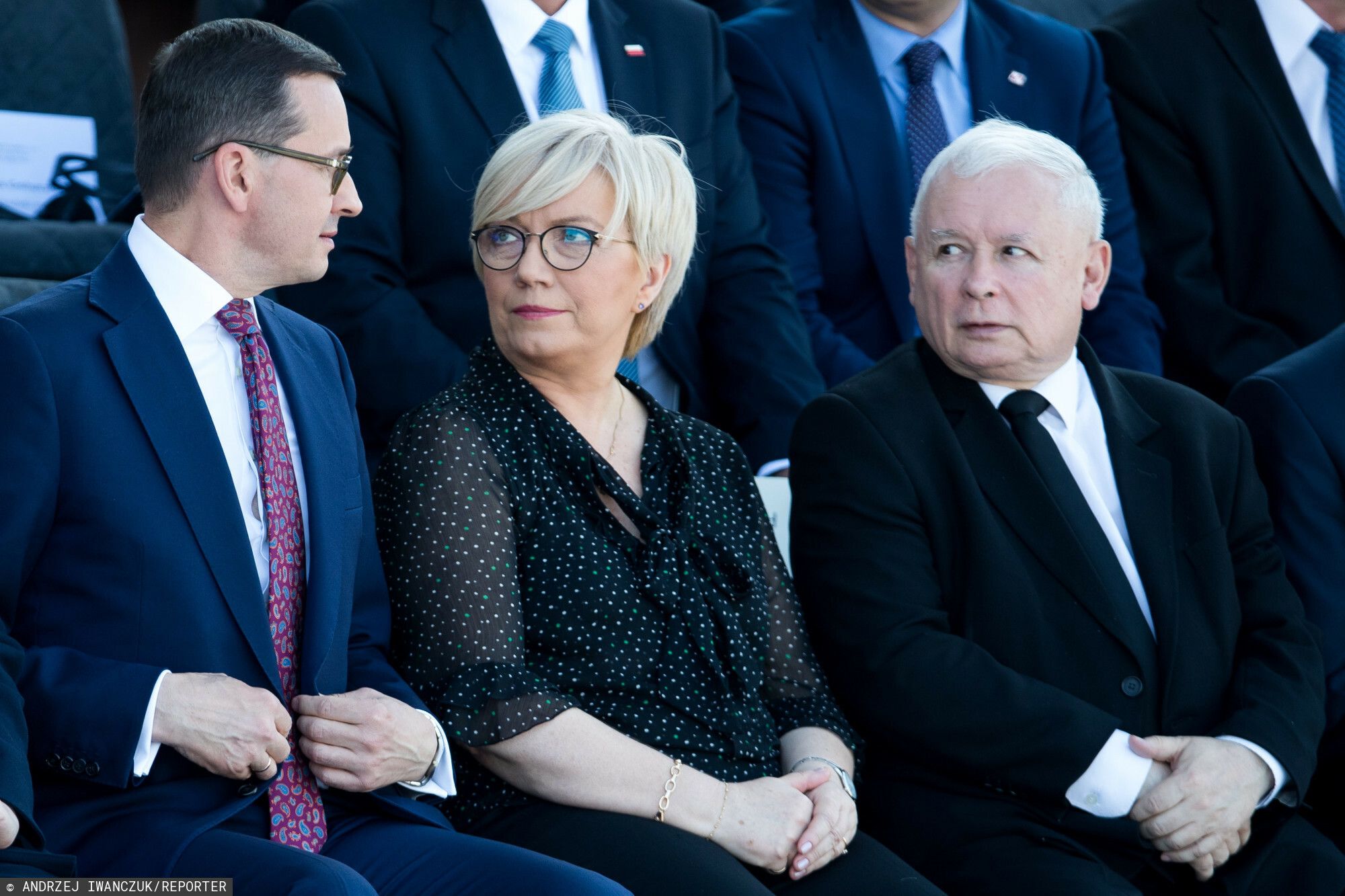 Jarosław Kaczyński i Julia Przyłębska 
