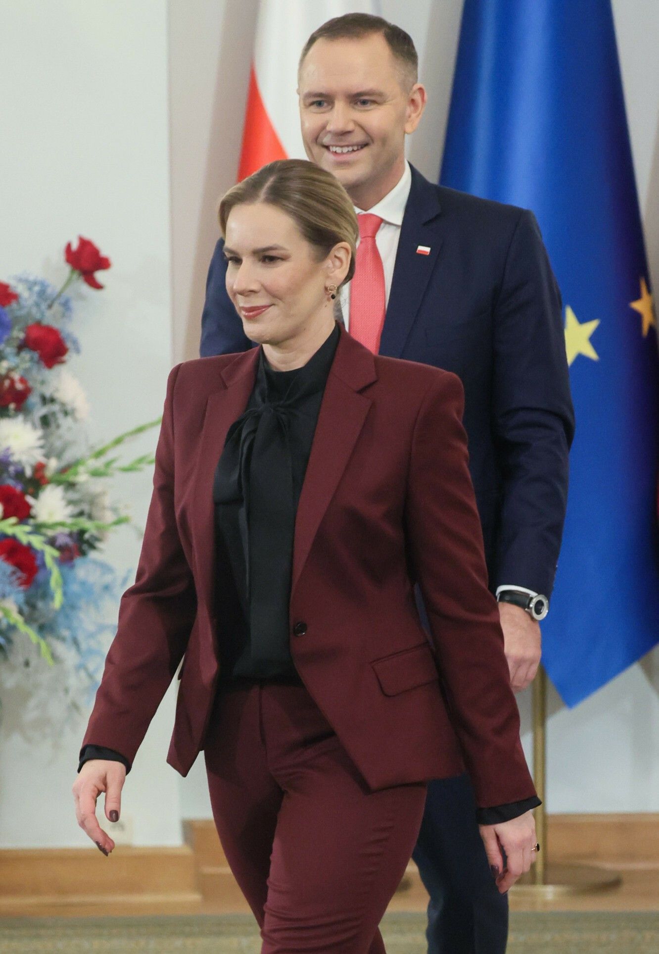 Stylistka o kreacjach Marty Nawrockiej. "Było wiele potknięć"