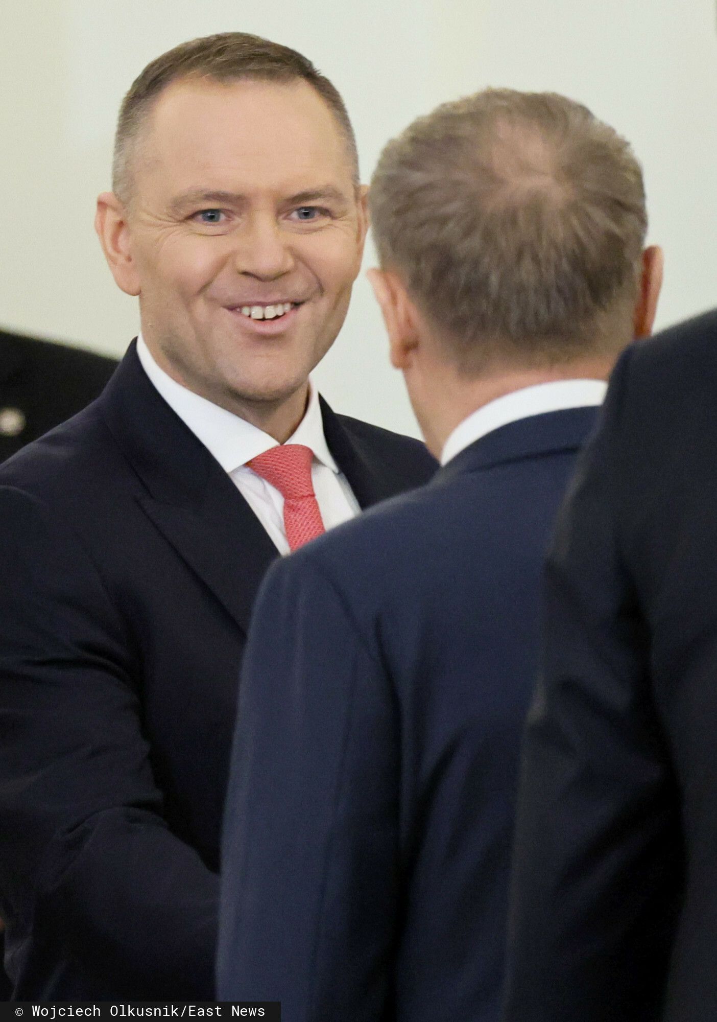 Nawrocki robił dziwne miny do Tuska. Te zdjęcia błyskawicznie obiegły sieć 