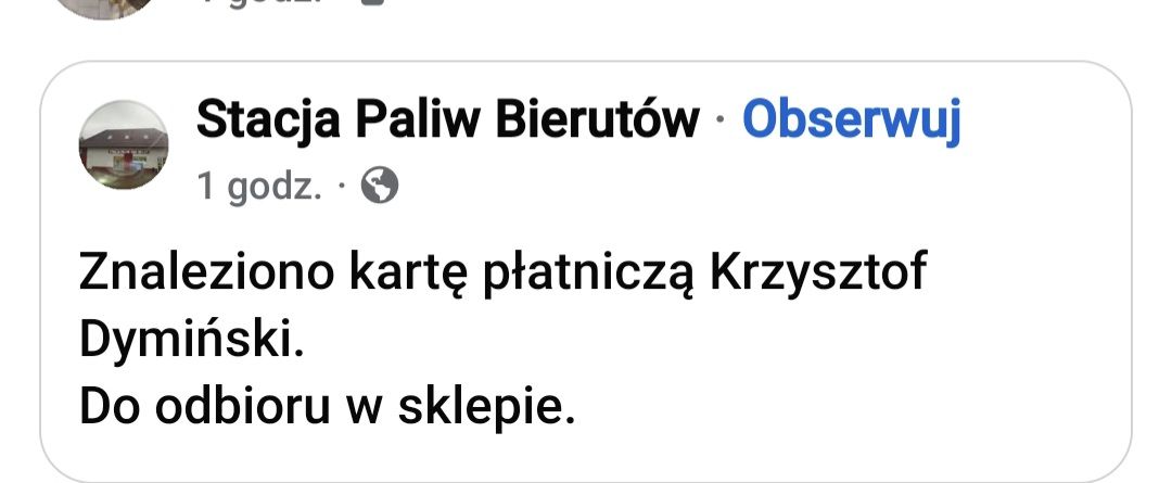 Znaleziono kartę płatniczą Krzysztofa Dymińskiego. Należy do zaginionego nastolatka?