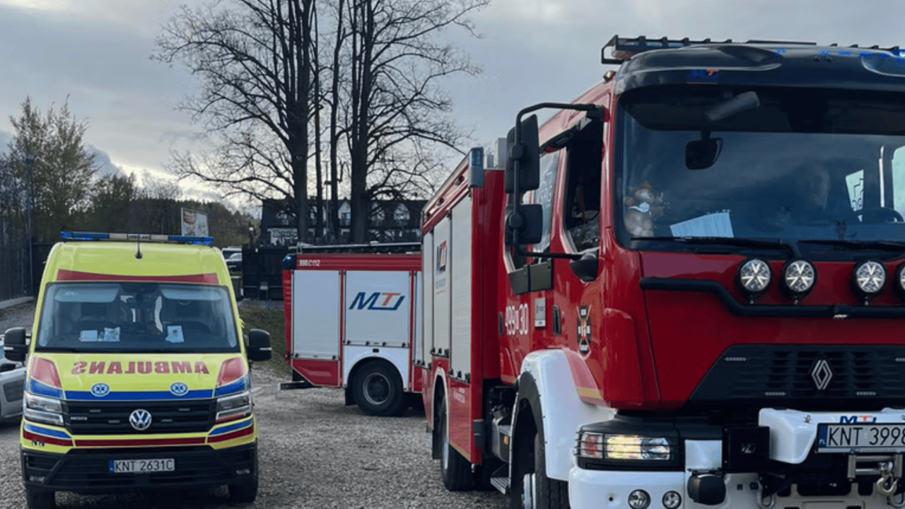 Straż pożarna, karetka