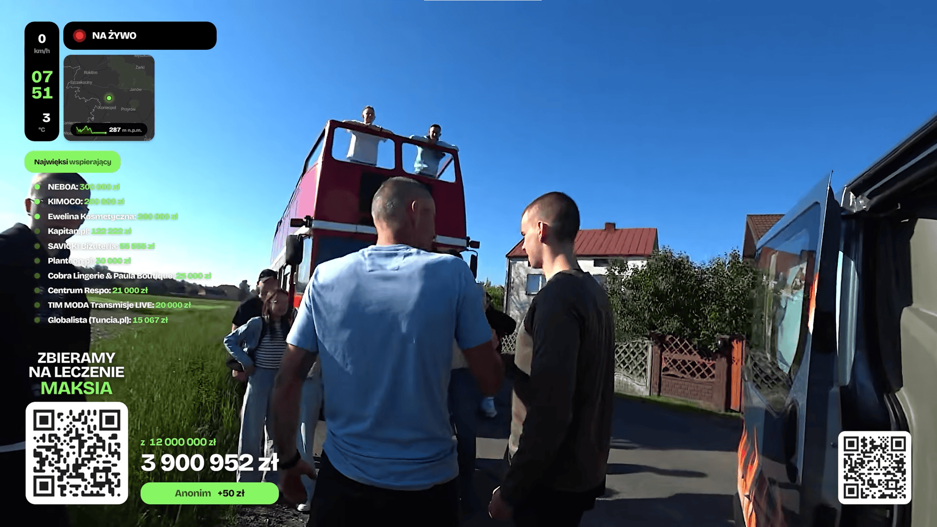 Minęło kilkanaście godzin, a już taka zawrotna kwota na zbiórce Łatwoganga. W głowie się nie mieści