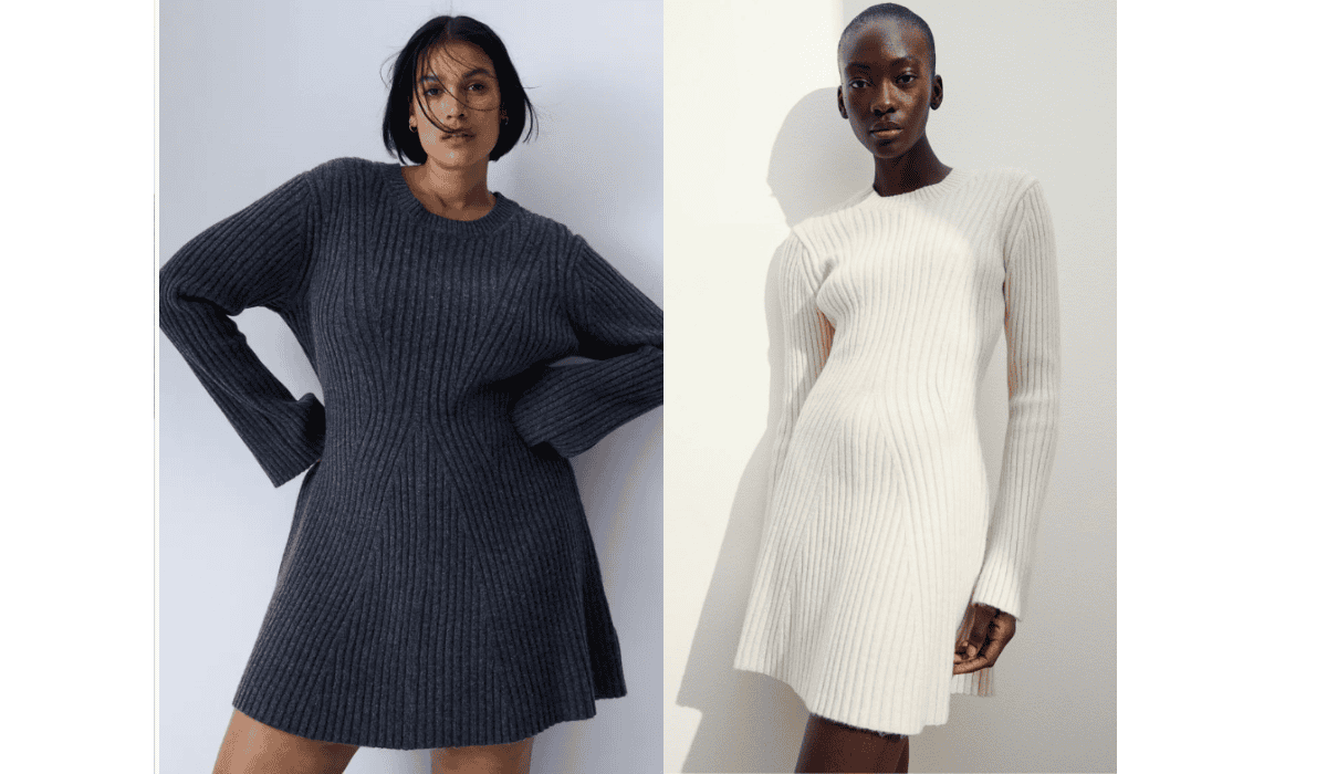 Sweterkowe sukienki z H&M