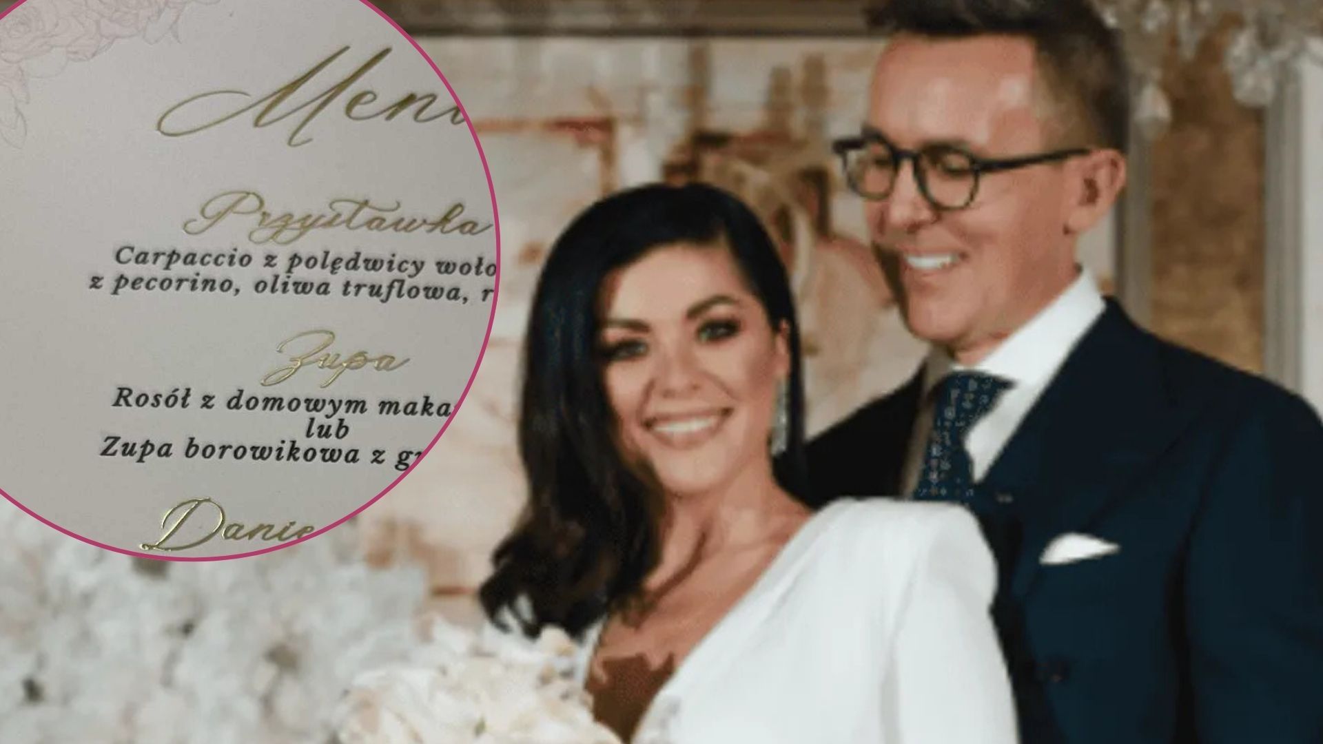 Mamy całe menu ze ślubu Cichopek i Kurzajewskiego. Tak ugościli gości