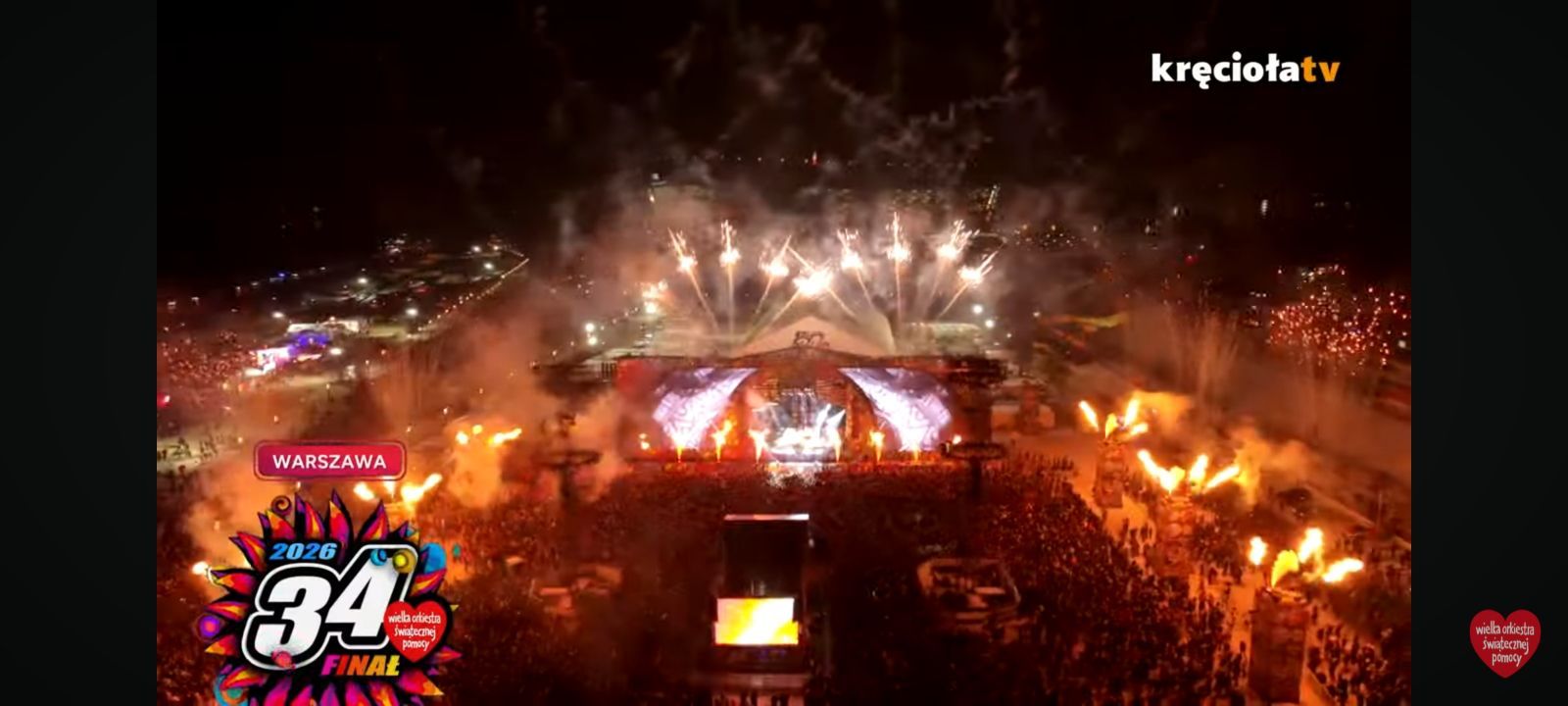 Ludzie aż zaczęli piszczeć. Tak wyglądało Światełko do Nieba