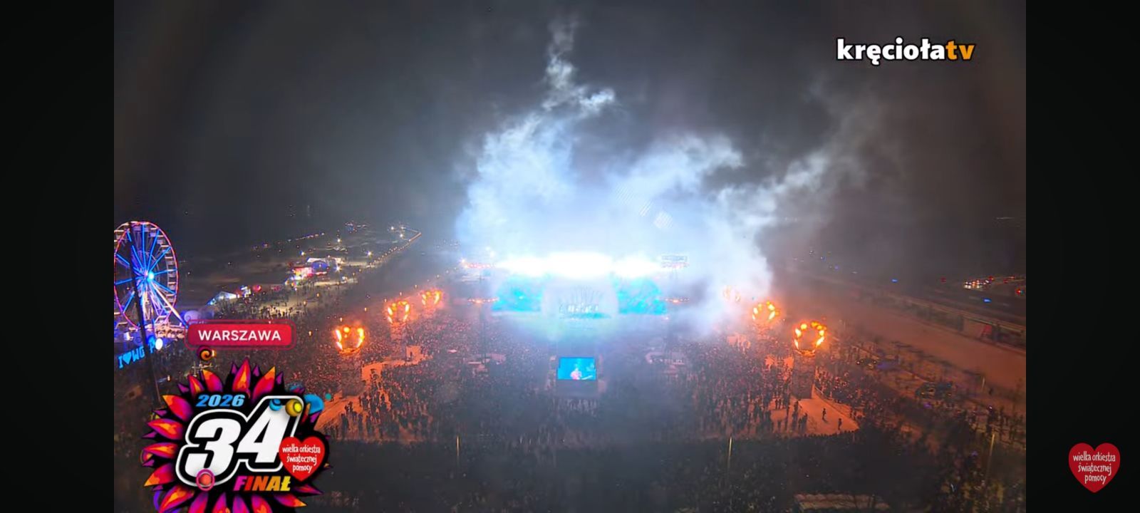 Ludzie aż zaczęli piszczeć. Tak wyglądało Światełko do Nieba