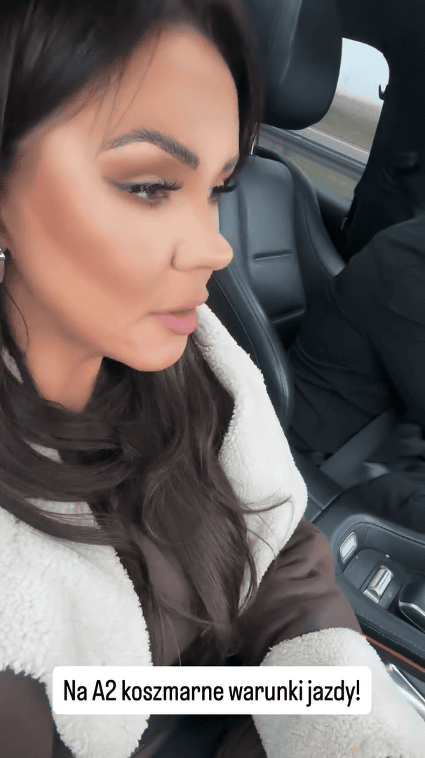 Sylwia Bomba ostrzega kierowców. Opublikowała niepokojące nagranie