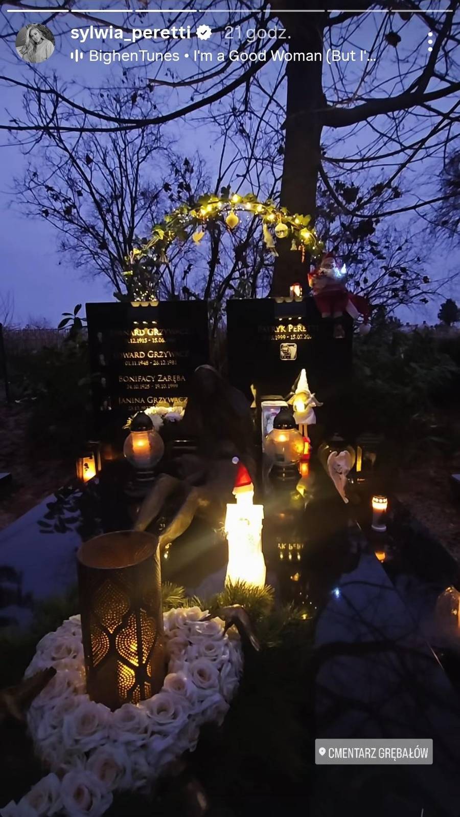 Sylwia Peretti pokazała zdjęcia z grobu syna. Poruszające słowa