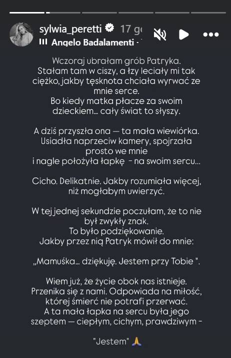 Sylwia Peretti pokazała zdjęcia z grobu syna. Poruszające słowa