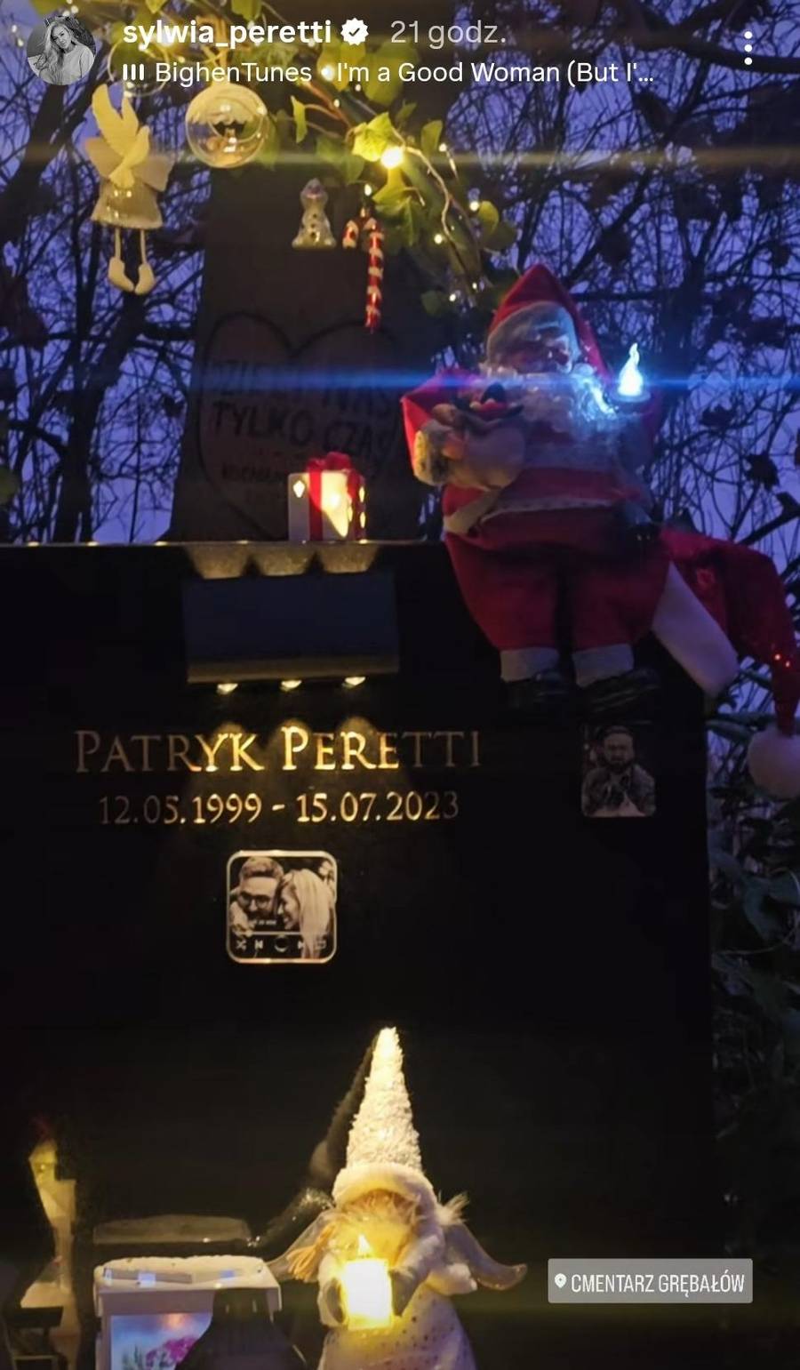 Sylwia Peretti pokazała zdjęcia z grobu syna. Poruszające słowa