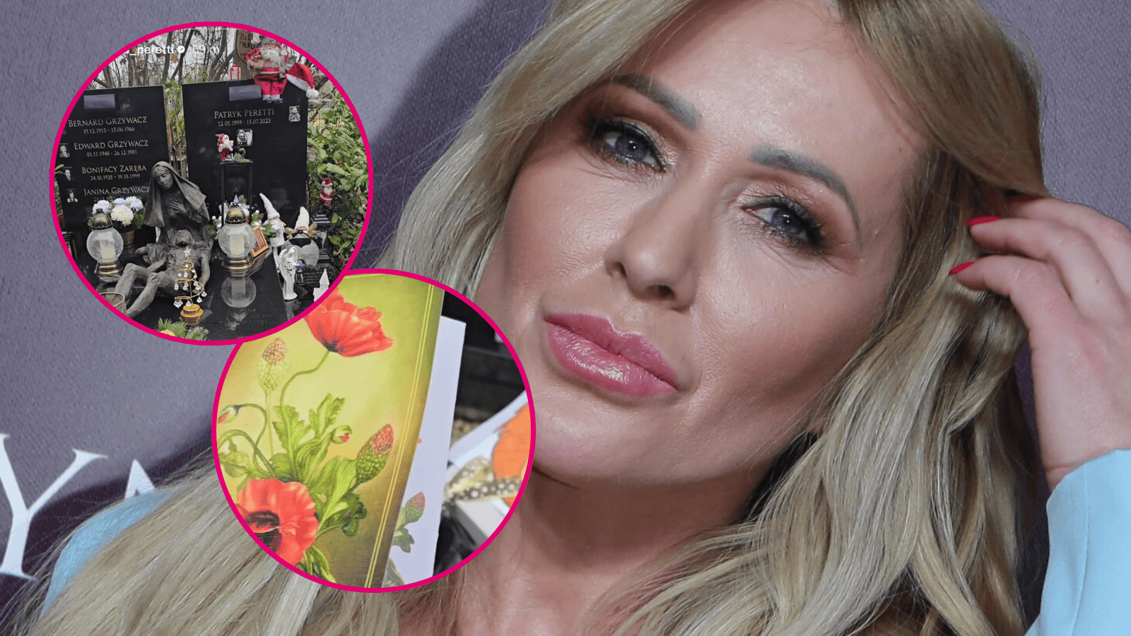 Sylwia Peretti pokazała grób syna przed świętami. To na nim zostawiła