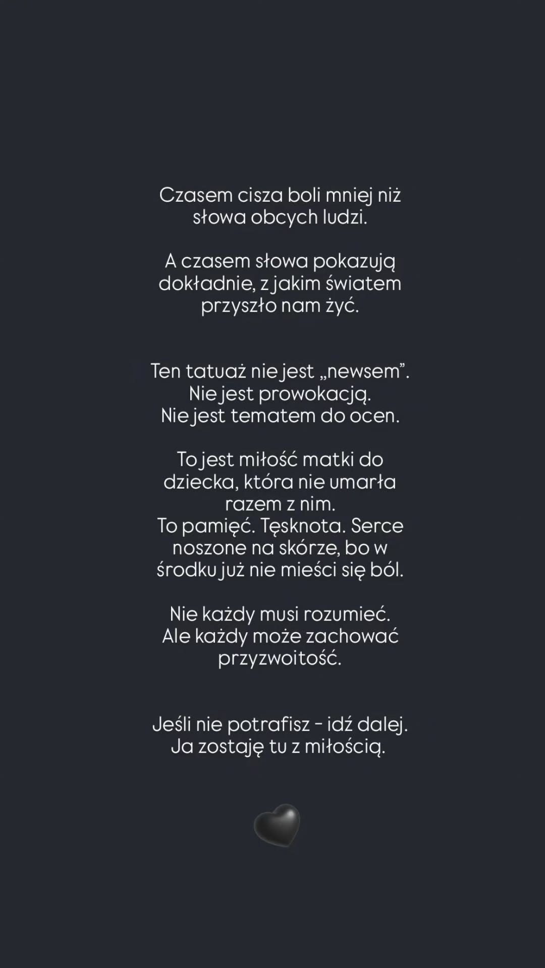 Tak Sylwia Peretti upamiętniła swojego syna. To zostanie z nią na zawsze