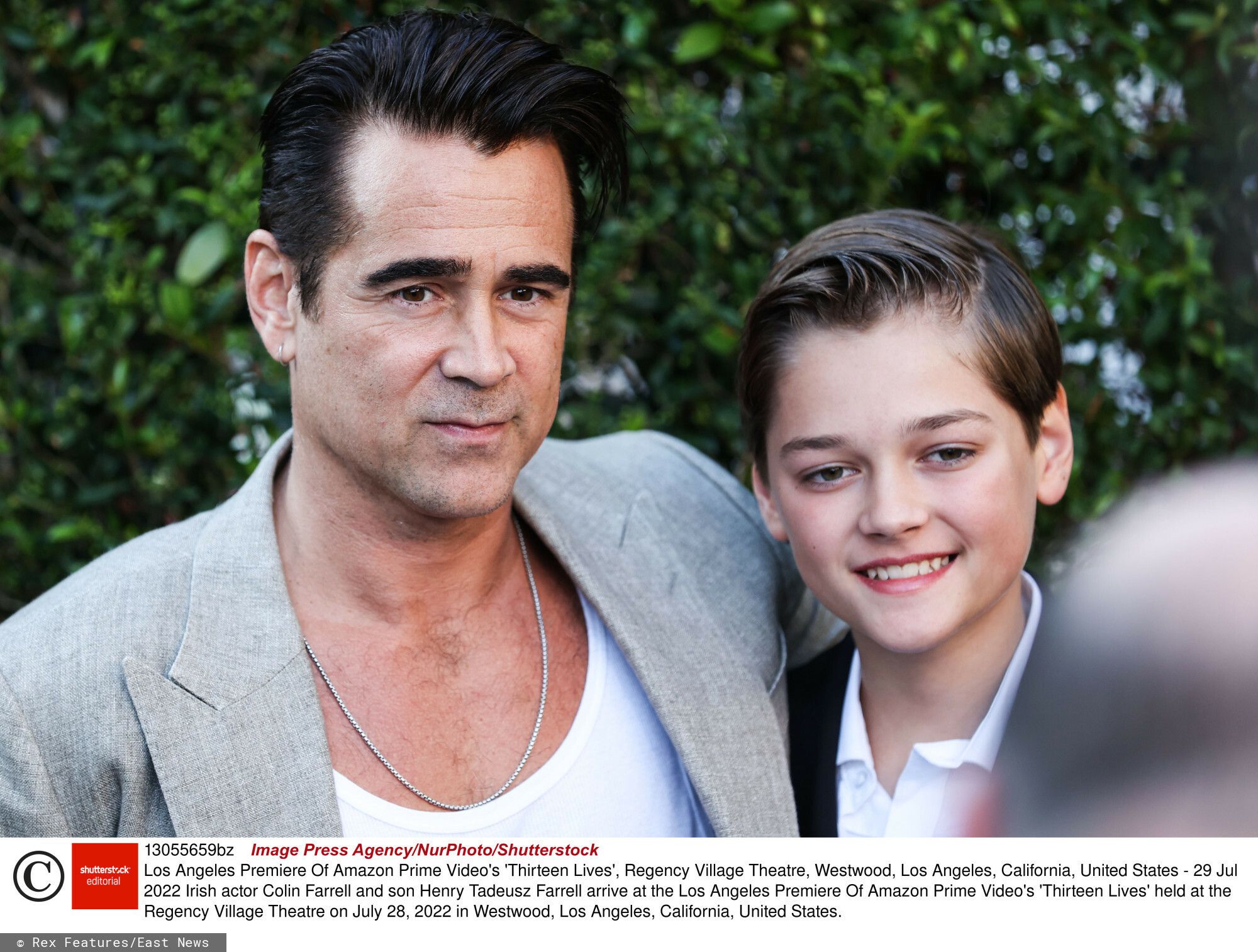 Syn Alicji Bachledy-Curuś i Colina Farrella jest już nastolatkiem, fot. Image Press Agency NurPhoto Shutterstock, Rex Features East News.jpg