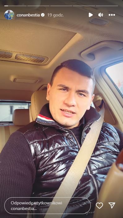 Syn Dagmary Kaźmierskiej przyznał, że jest uzależniony, fot. Instagram conanbestia 2.JPG