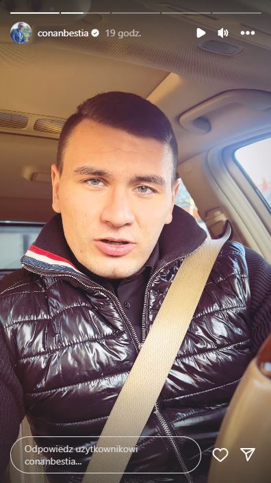 Syn Dagmary Kaźmierskiej przyznał, że jest uzależniony, fot. Instagram conanbestia 4.JPG