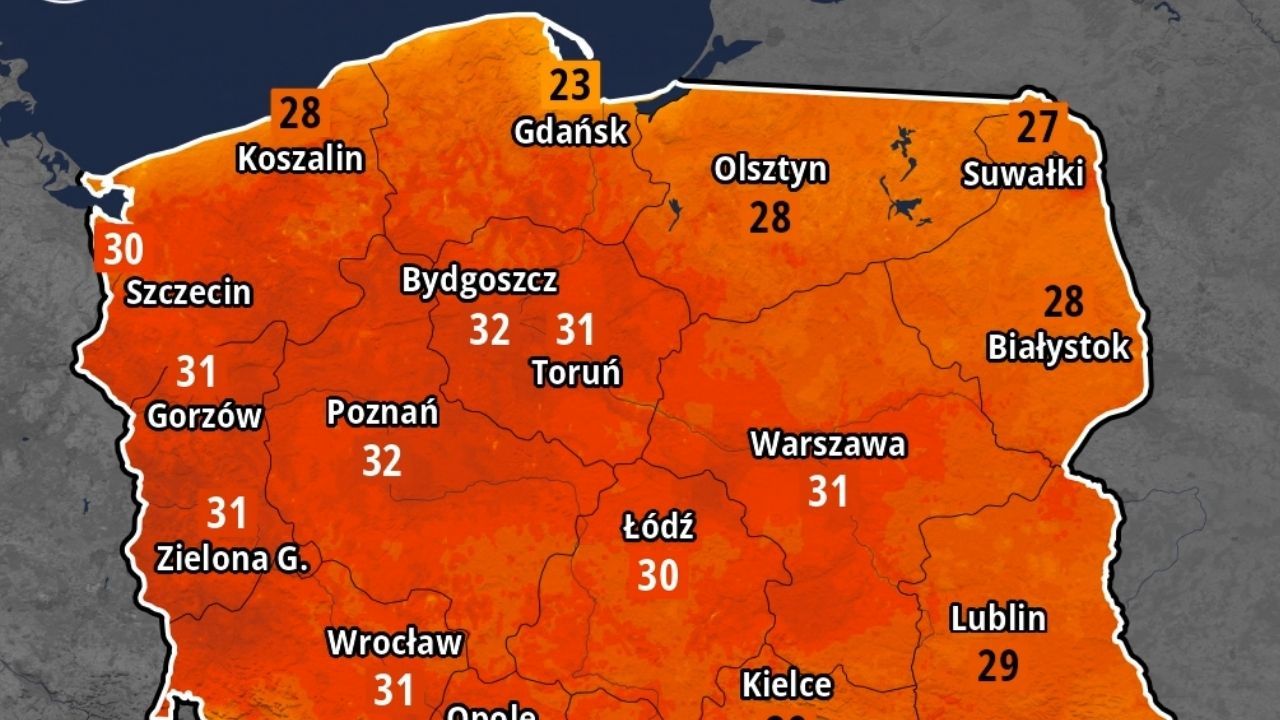 Upały w Polsce