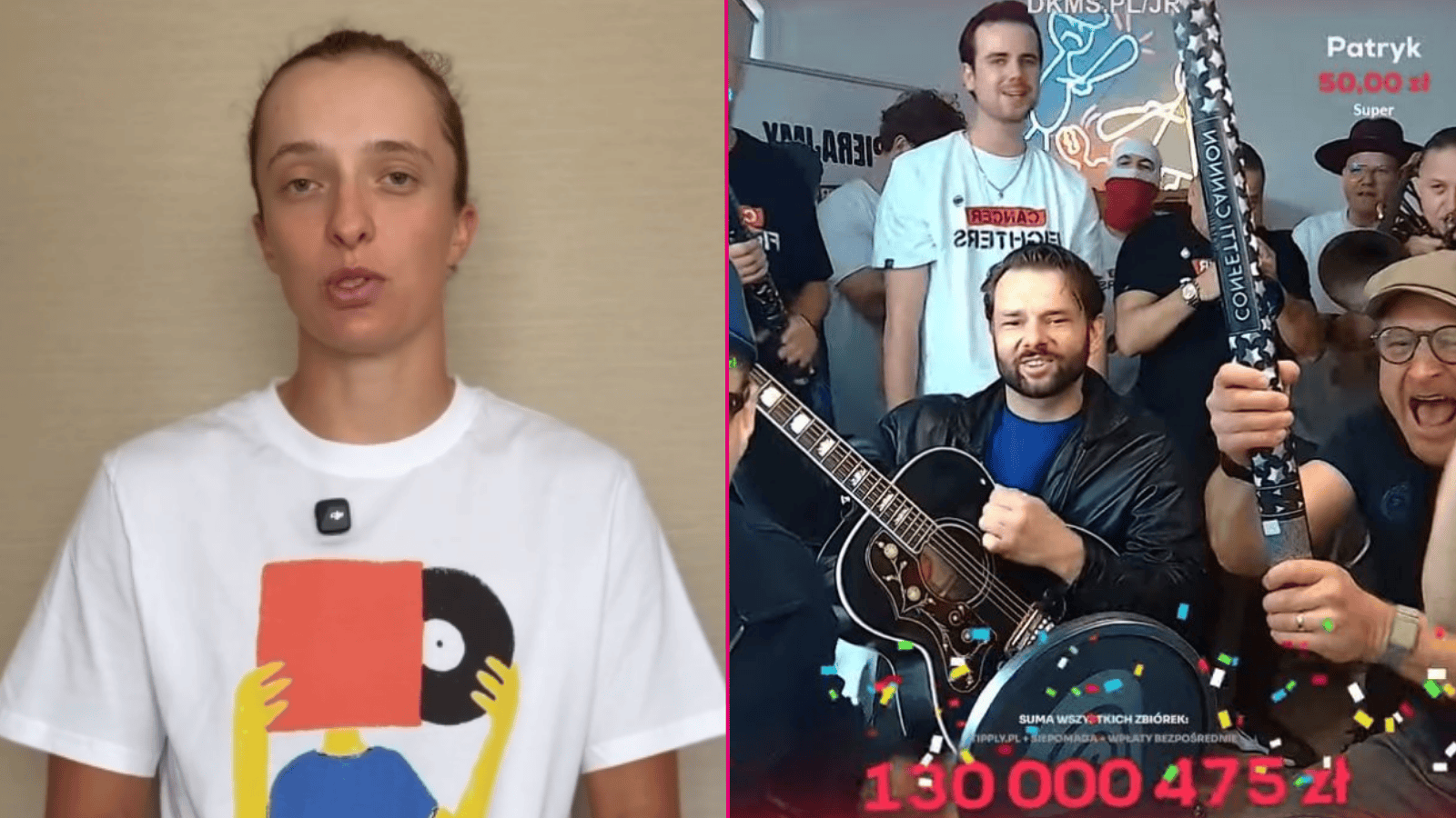 Iga Świątek przekazała sześciocyfrową kwotę na zbiórkę. Do tego dorzuciła coś niezwykłego