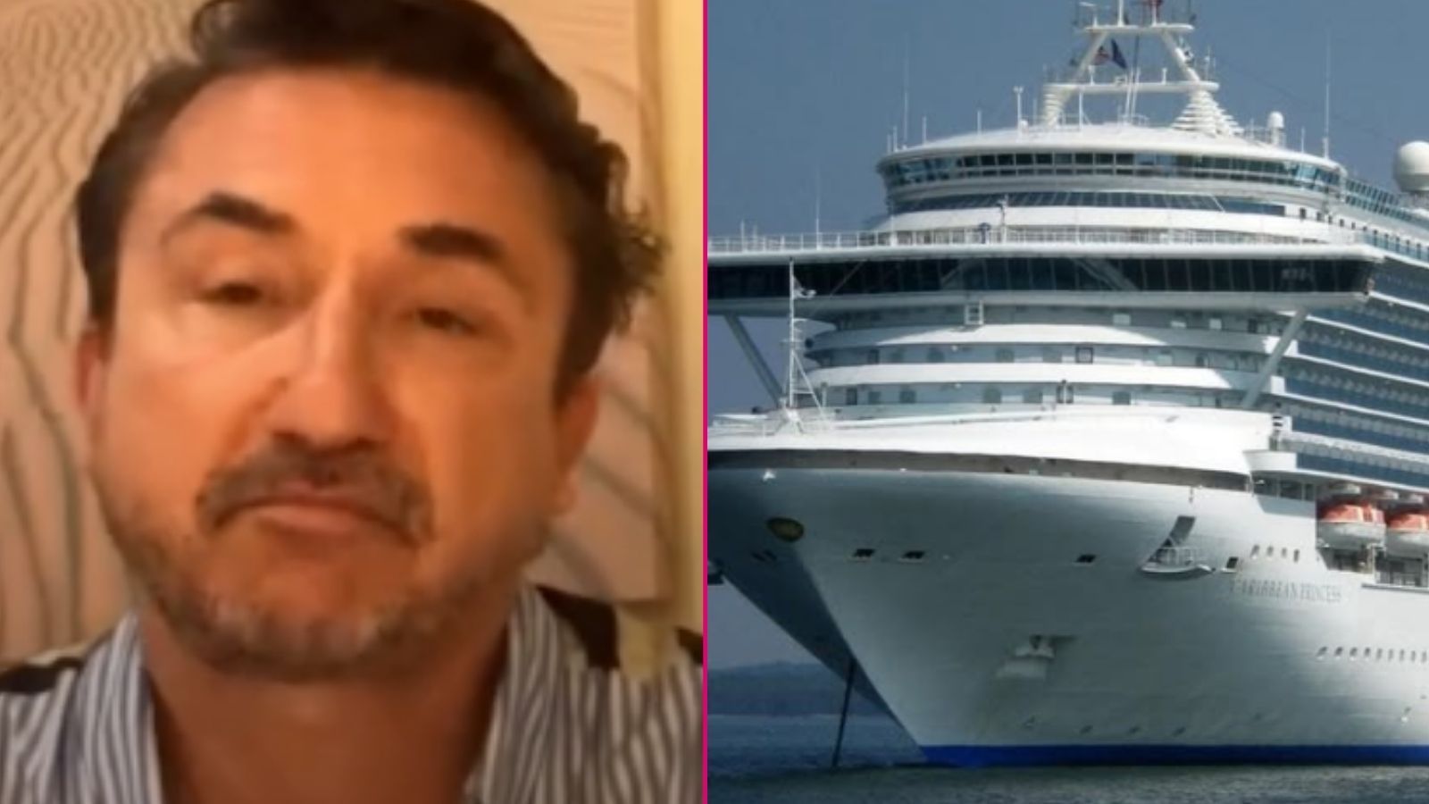 Marcin Paprocki, statek Caribbean Princess