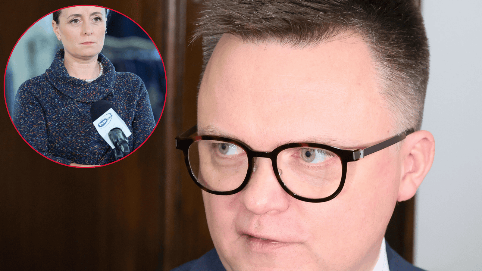 Niecodzienny incydent na konferencji Hołowni. Reporterka TVN nie wytrzymała