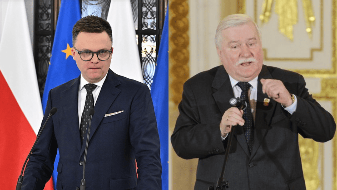Szymon Hołownia, Lech Wałęsa