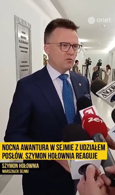 Hołownia gorzko o bójce w Sejmie. Ujawnił szczegóły raportu straży. Są nagrania
