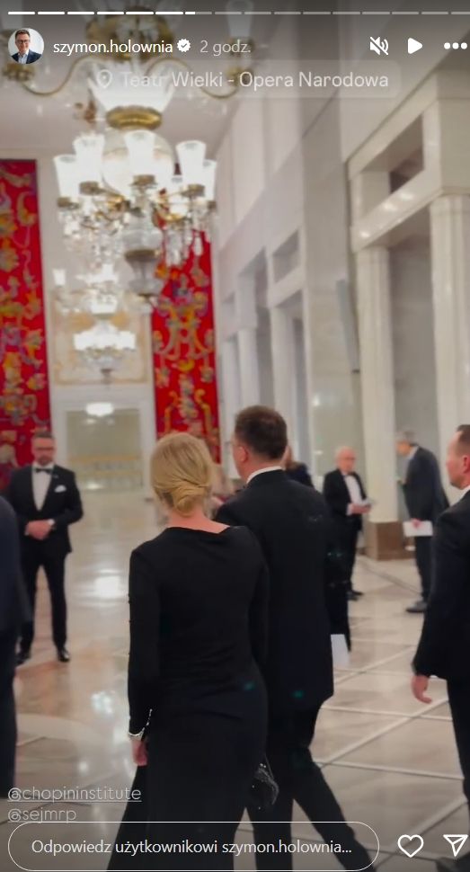 Szymon Hołownia z żoną, fot. Instagram